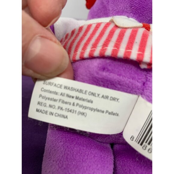 Disney Doc McStuffins Haley Bean Hippo 8 1/2 Inch Plush Stuffed Animal - Picture 7 of 12